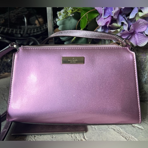 Kate Spade Kenzie Mini Crossbody Bag Lavender - Picture 1 of 9